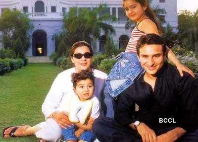 Saif with family