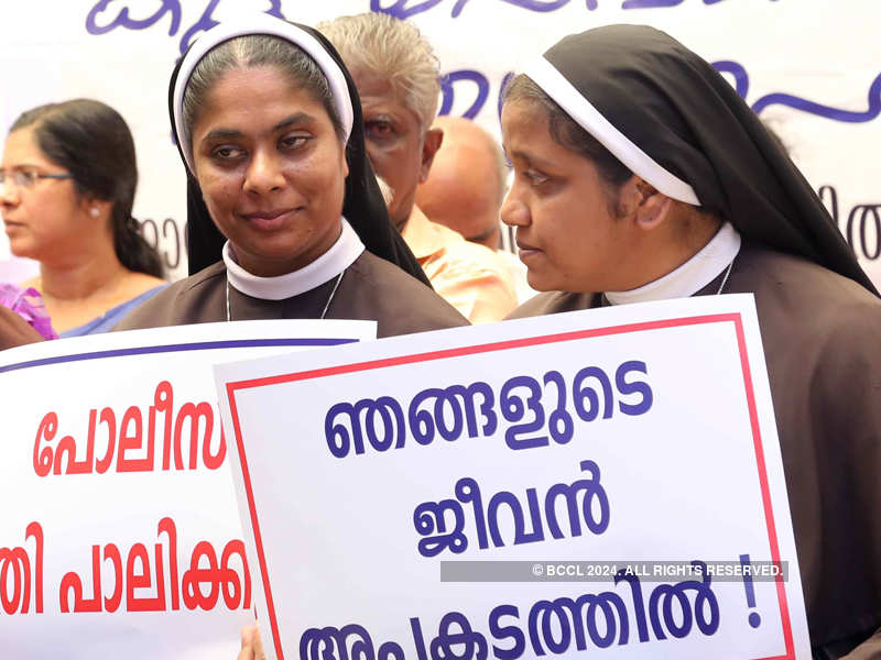 Catholic nuns protest ‘sexploitation’