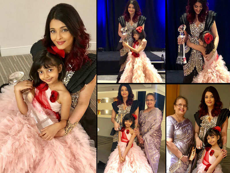 Aishwarya Rai Bachchan and Aaradhya Bachchan make for a stylish mother-daughter duo at an event