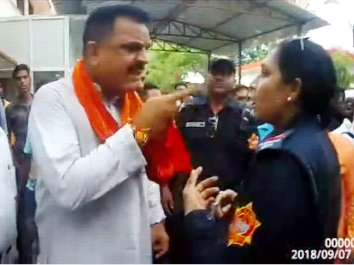 Video of BJP MLA abusing lady cop in Rudrapur goes viral