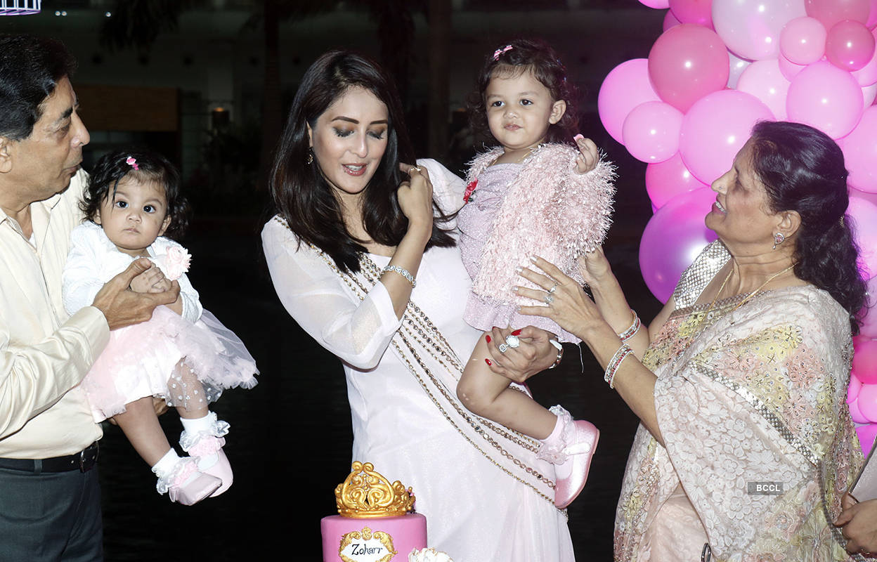Chahatt Khanna celebrates elder daughter Zoharr’s second birthday