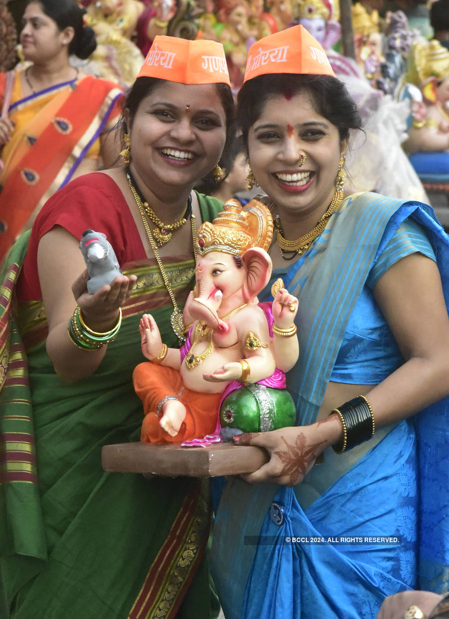 In pictures: Ganesh Chaturthi celebrations begin with fervour