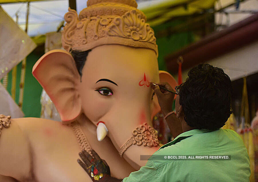 In pictures: Ganesh Chaturthi celebrations begin with fervour