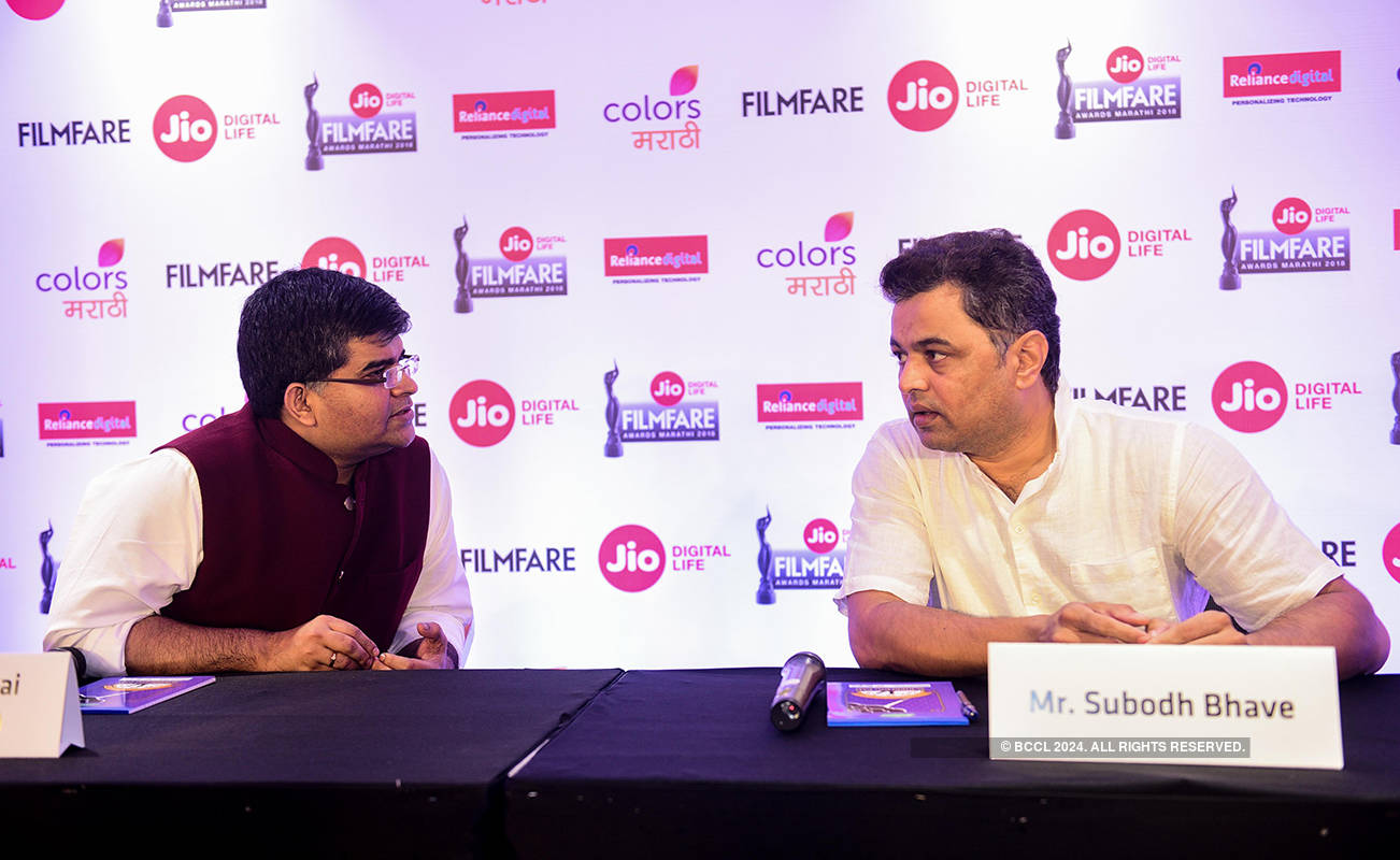 Jio Filmfare Awards (Marathi) 2018: Press Conference