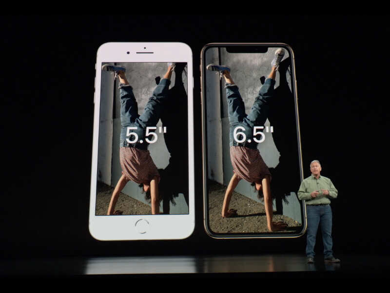Biggest-ever screen in an iPhone: 6.5-inch display of iPhone Xs Max