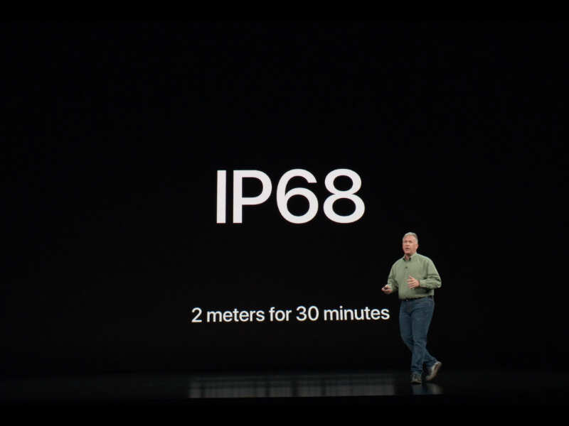iPhone Xs and iPhone Xs Max are the first iPhones with IP68 rating