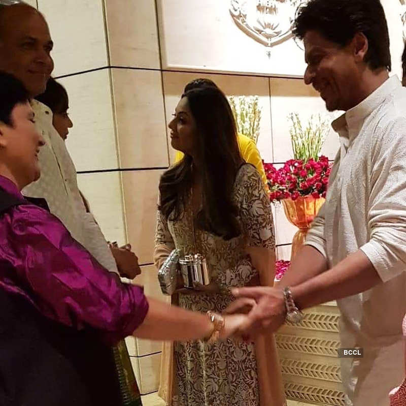 From Shah Rukh-Gauri to Salman-Katrina, celebrities shine at Ambani’s Ganesh Chaturthi party