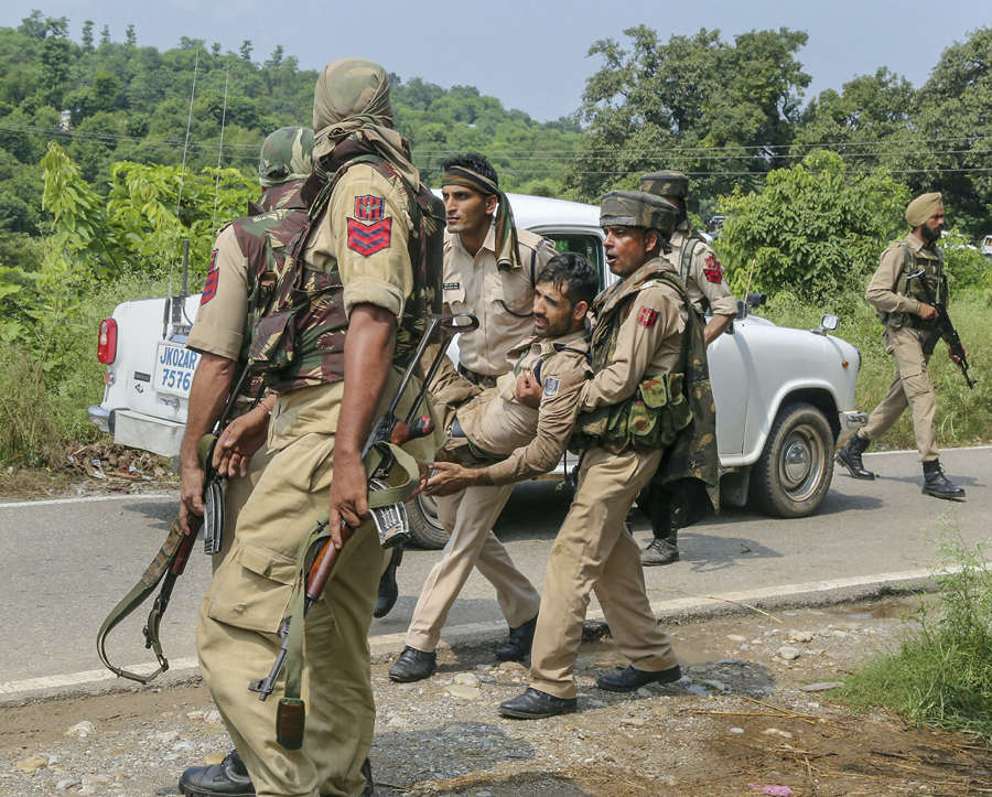 Jammu: Three terrorists killed, 12 security personnel injured in encounter