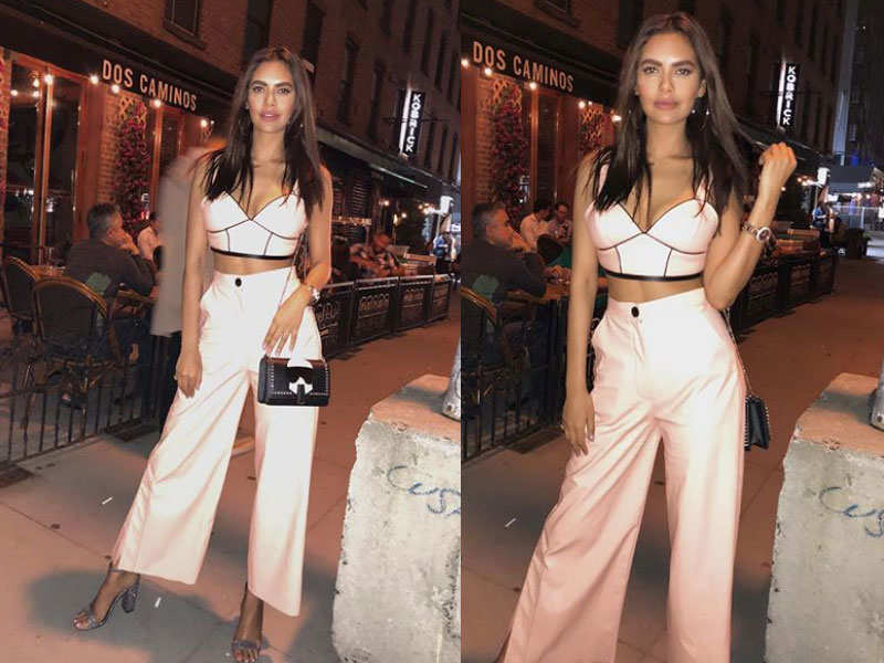 Photos: Esha Gupta puts her fashion foot forward on a night out in New York City