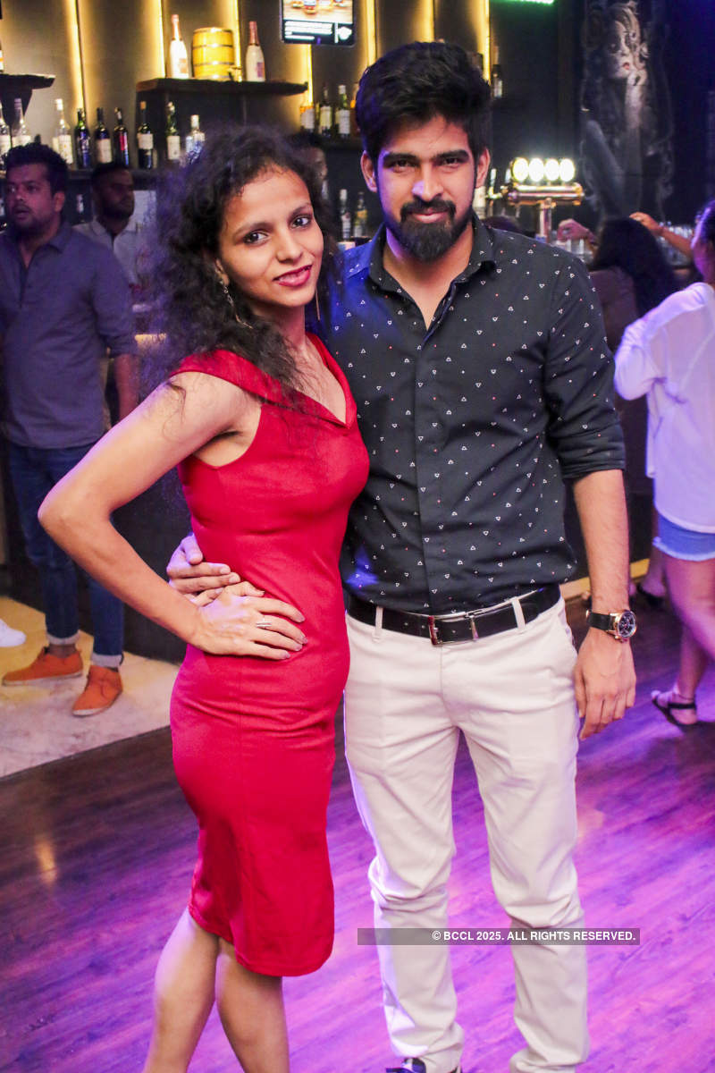 Divya Agarwal glam-up a party at Output