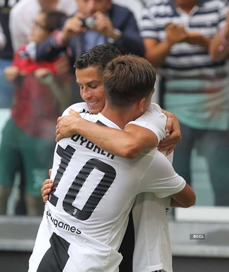 Ronaldo strikes twice in Juventus jersey