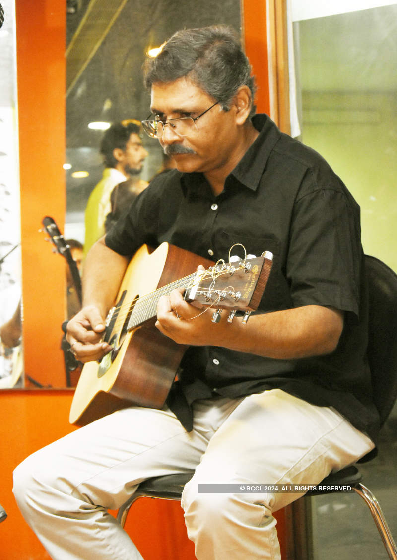 Upal Sengupta presents a musical event with folk songs