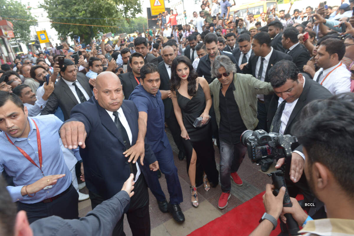 Sunny Leone and Daniel Weber