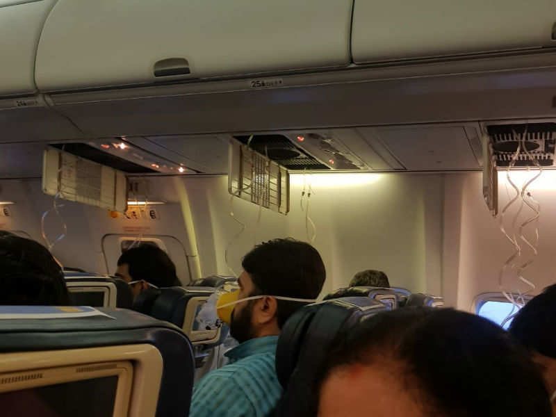 Jet Airways Flight Incident When Cabin Pressure Loss Led To A