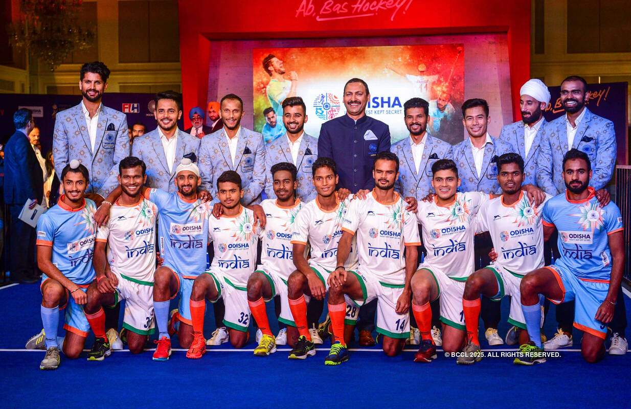 Team India's new jersey unveiled ahead of Hockey World Cup 2018