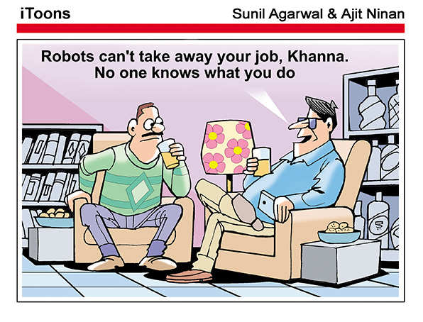 Robots can't take away your job