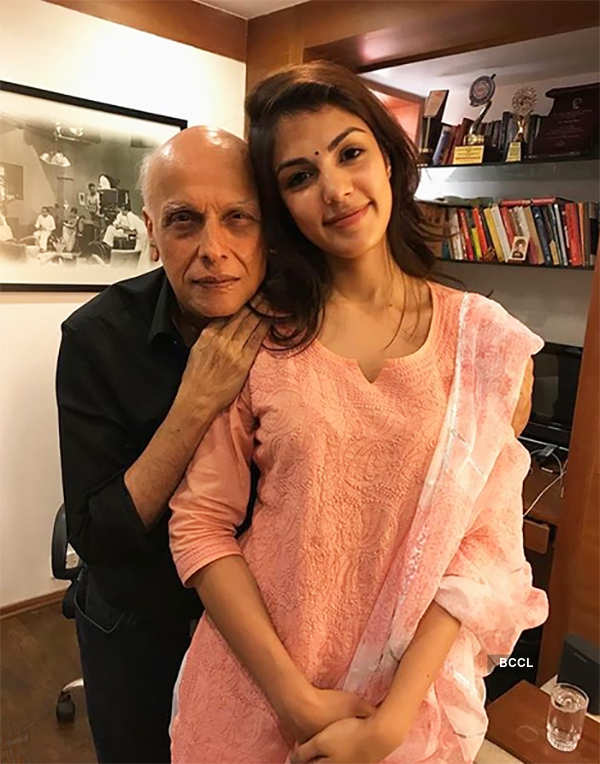 Rhea Chakraborty hits back at trolls after pictures with Mahesh Bhatt went viral