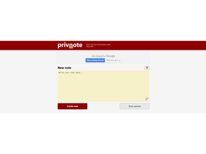Priv Note Sign In : Privnote Chat – BULD