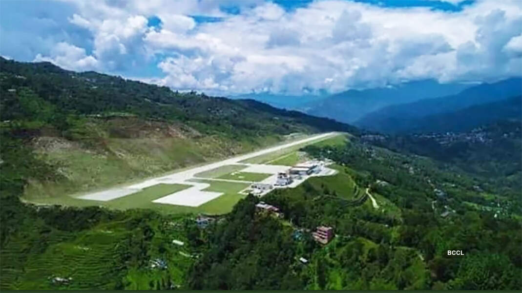 Sikkim airport photos