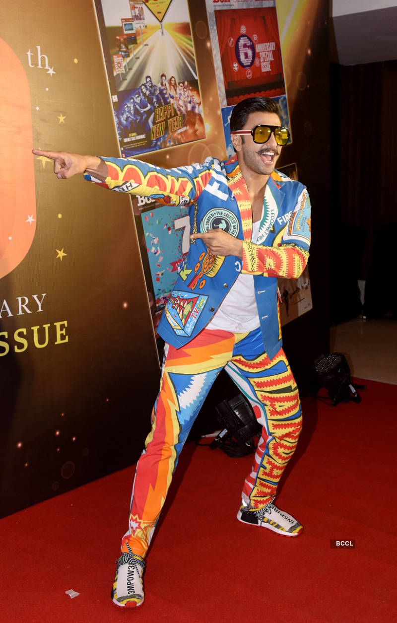 Ranveer Singh makes a unique style statement at an event