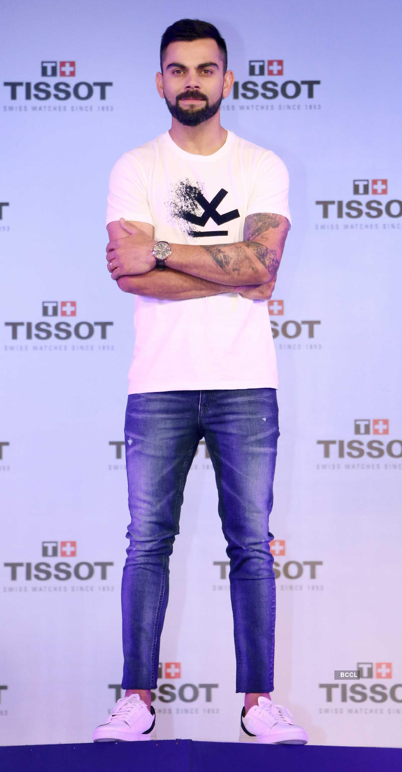 Virat Kohli launches special edition of a watch