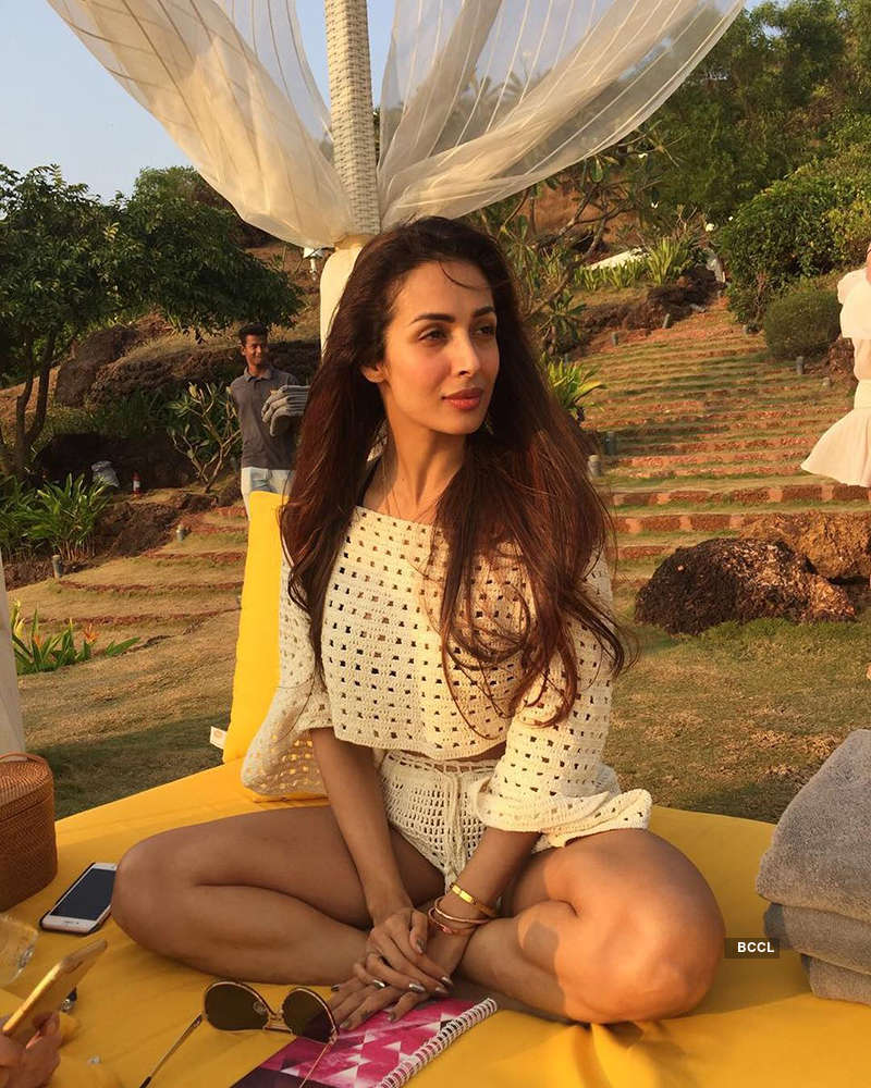 Malaika Arora sets the style bar high in bright yellow power suit, see pictures