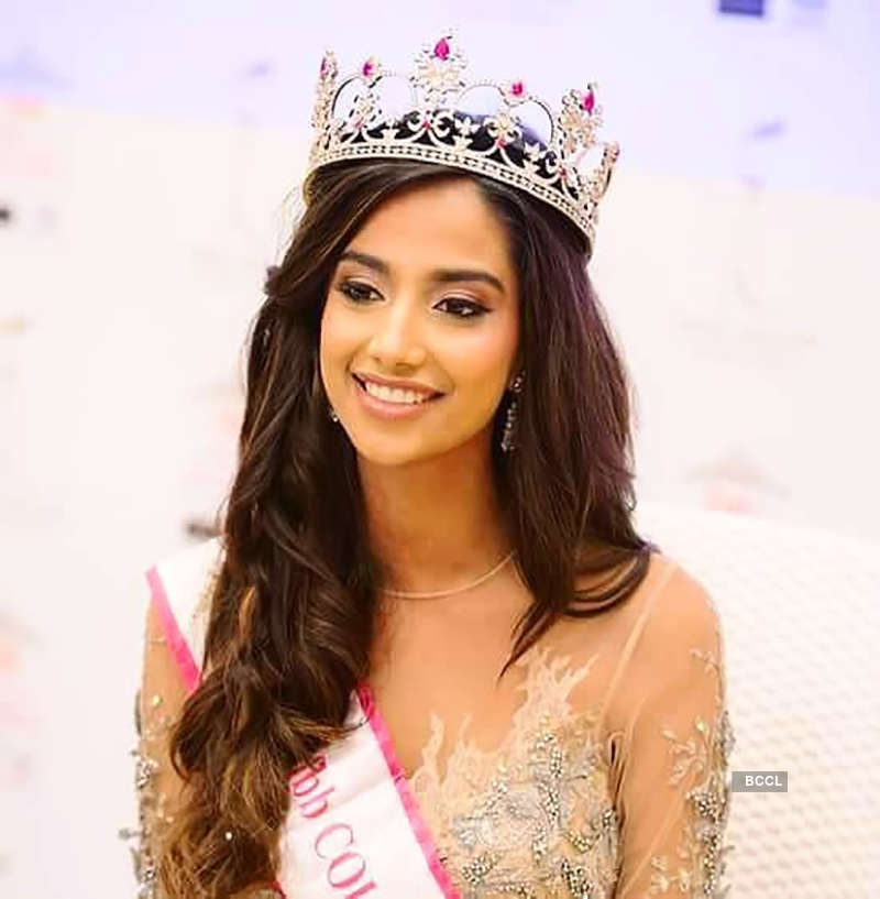 Meenakshi Chaudhary crowned first runner-up at Miss Grand International 2018