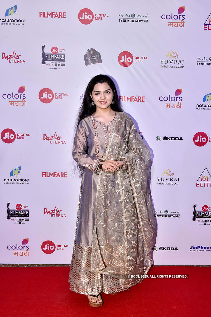 4th Jio Filmfare Awards Marathi 2018: Red Carpet