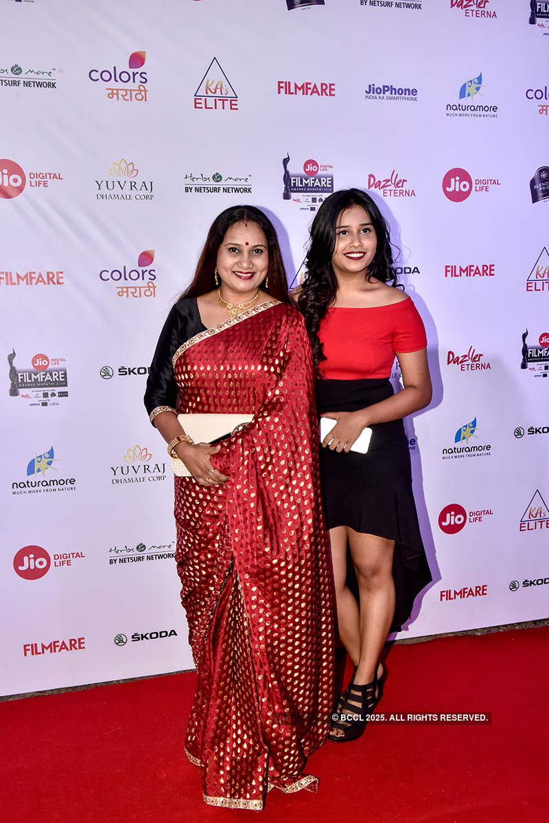 4th Jio Filmfare Awards Marathi 2018: Red Carpet