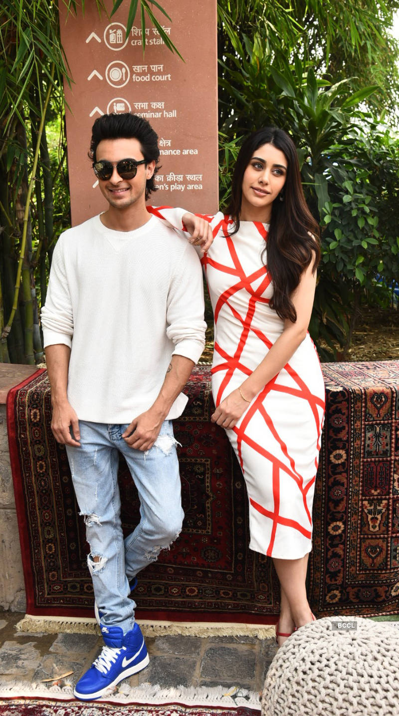 Aayush Sharma Is All Smiles During The Promotion Of Bollywood Film ...