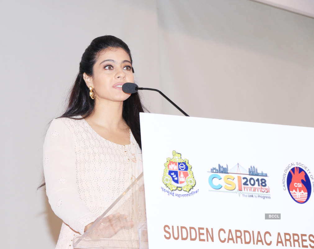 Kajol Launches Sudden Cardiac Arrest Awareness Initiative