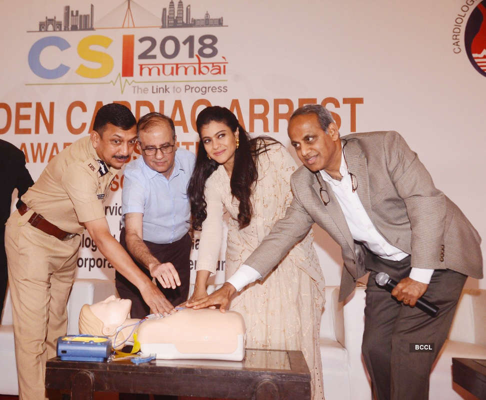 Kajol Launches Sudden Cardiac Arrest Awareness Initiative