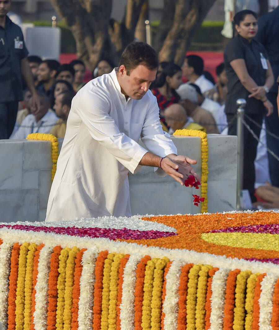 Nation celebrates Mahatma Gandhi's birth anniversary