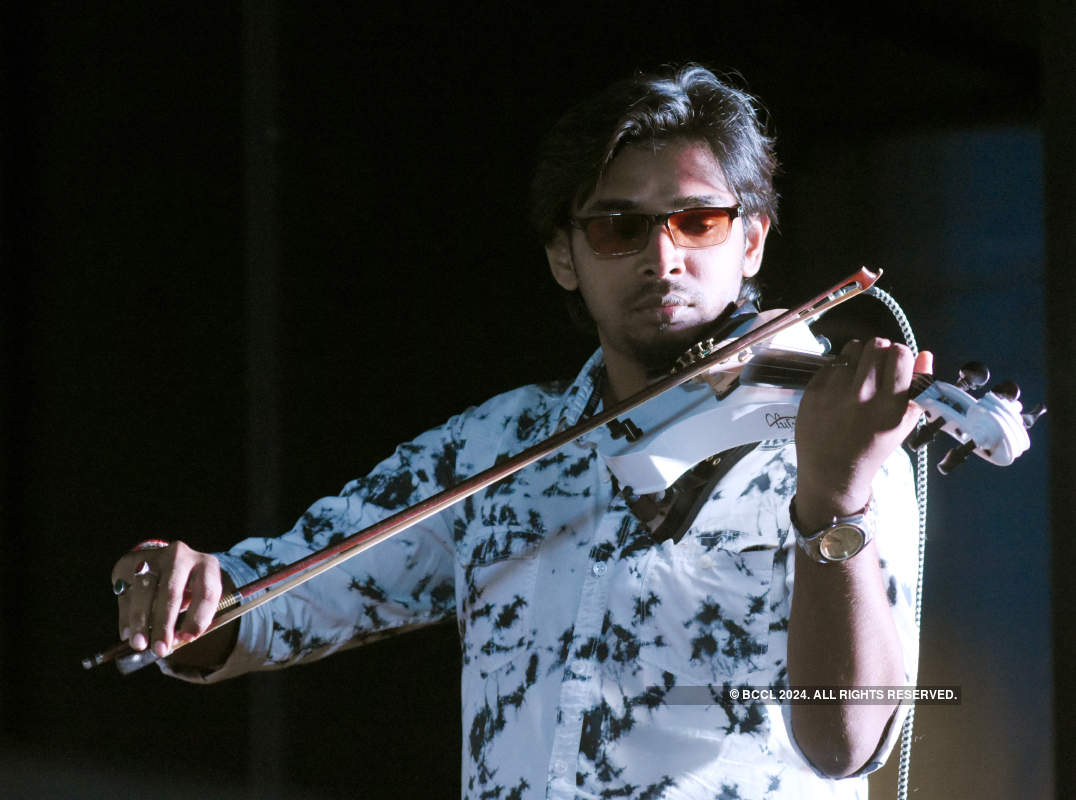 Upal Sengupta performs at Puchki Parbon