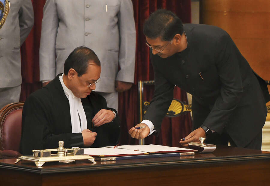 Ranjan Gogoi sworn in as Chief Justice of India