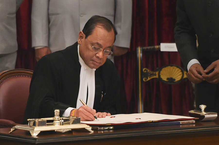 Ranjan Gogoi sworn in as Chief Justice of India