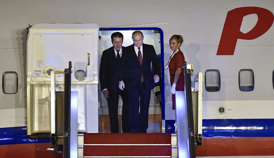 Russia-India summit: PM Modi, Vladimir Putin exchange bonhomie