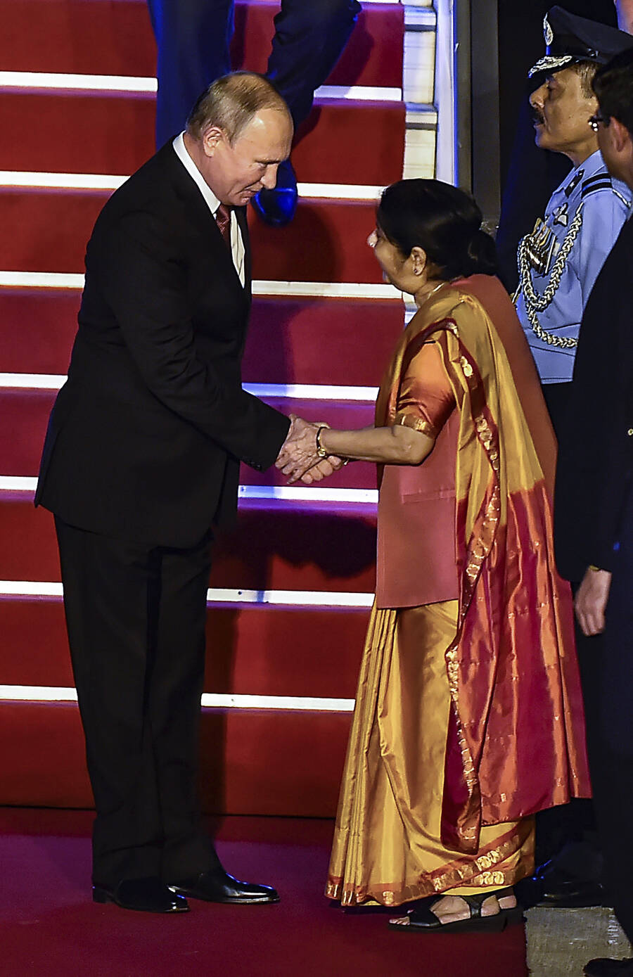 Russia-India summit: PM Modi, Vladimir Putin exchange bonhomie