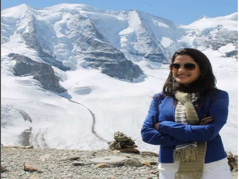 Photo: Priya Bapat shares a beautiful throwback picture from her trip to the Himalayas
