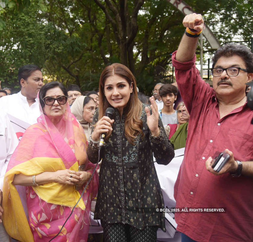 Celebs protest against elevated Metro-2B corridor