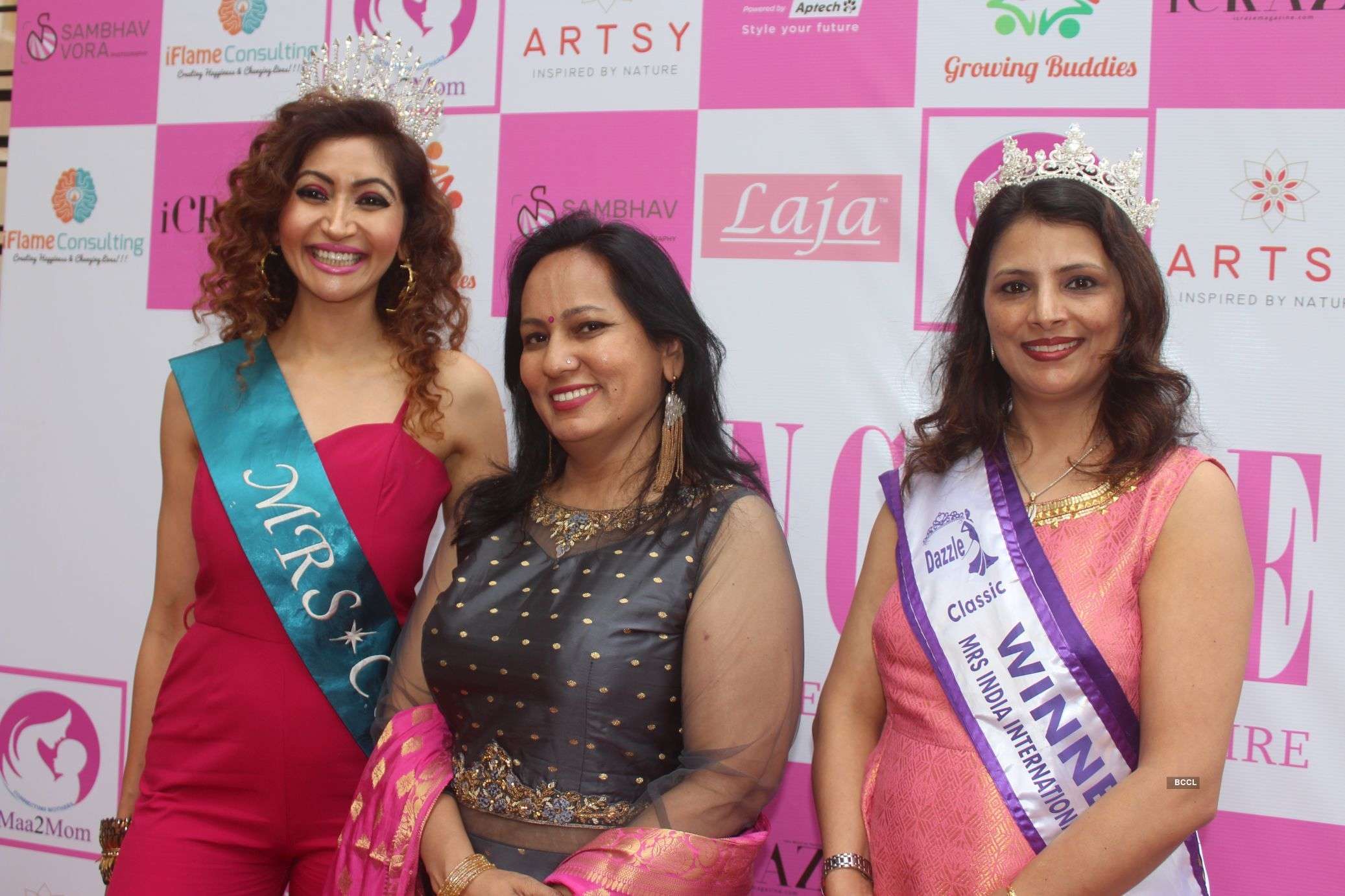 Saumyata & Major Arvind Tiwari felicitate Kamya Punjabi, Devoleena Bhattacharjee & others at 'Aspiring She' Awards