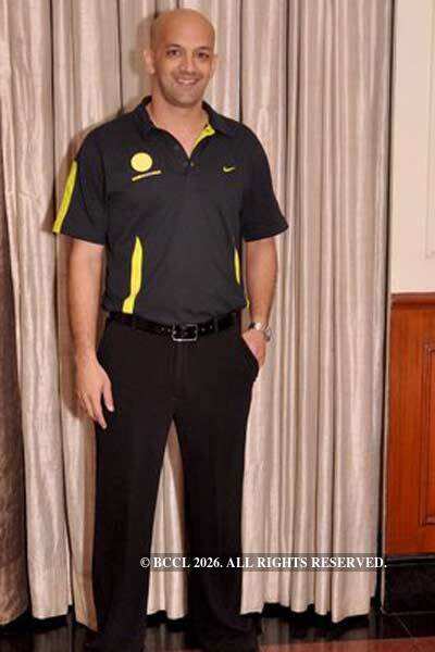 Viren Rasquinha at the launch of 'Olympic Gold Quest' at Oberoi Hotel ...
