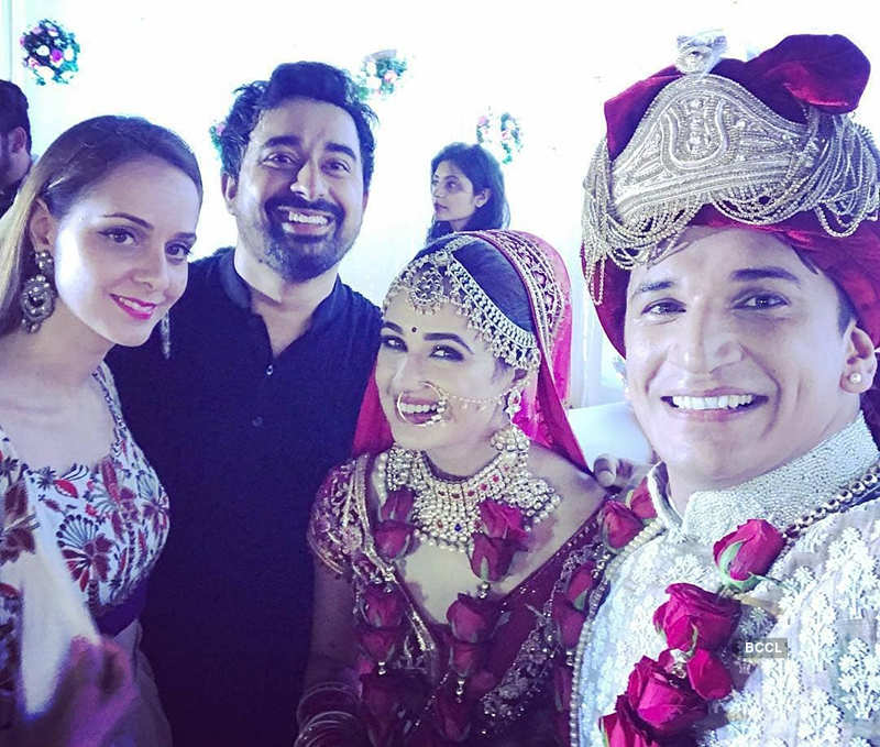 Inside pictures from Yuvika Chaudhary and Prince Narula’s fairytale wedding