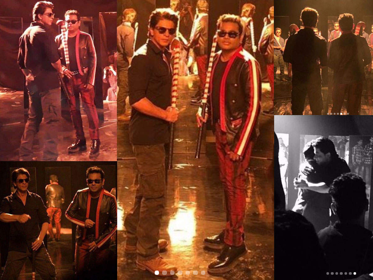 Photos Shah Rukh Khan And Ar Rahman Shoot A Music Video Together