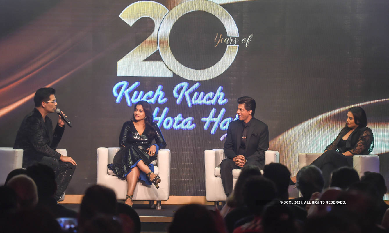 Shah Rukh Khan, Kajol and Rani Mukerji bond as they celebrate 20 years of ‘Kuch Kuch Hota Hai’