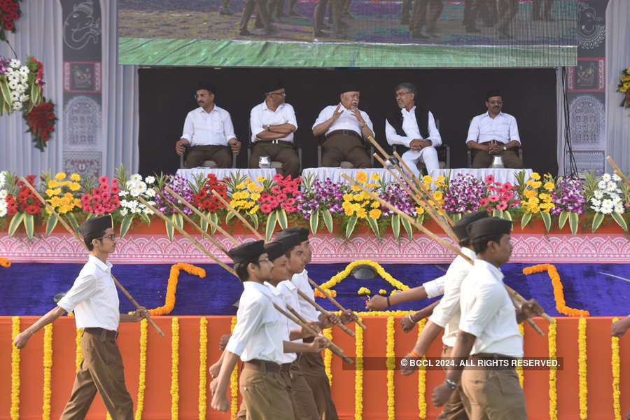 RSS celebrates Vijayadashami Utsav in Nagpur