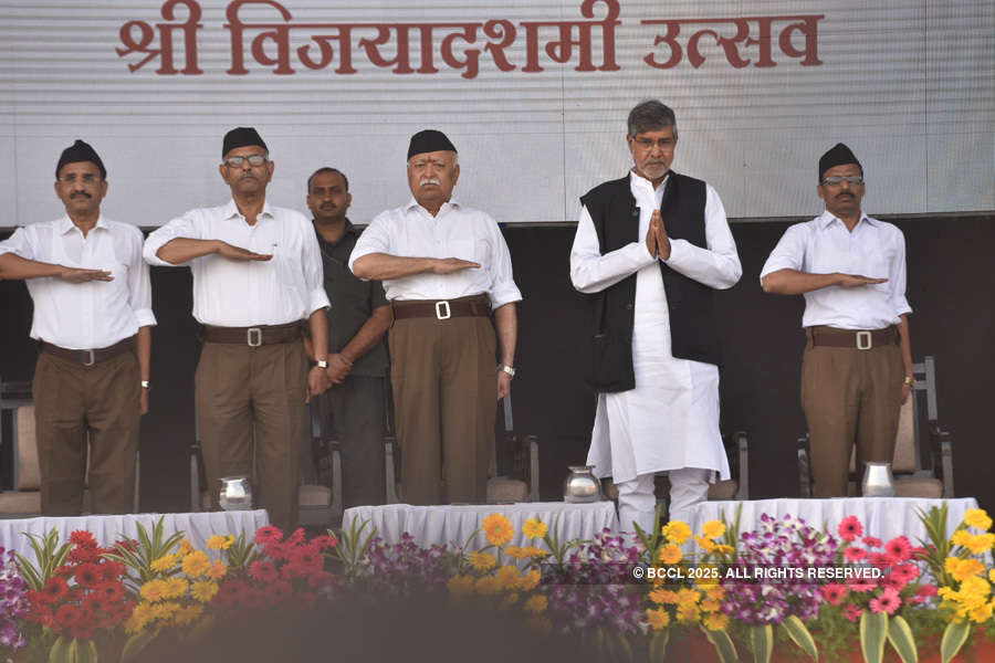 RSS celebrates Vijayadashami Utsav in Nagpur