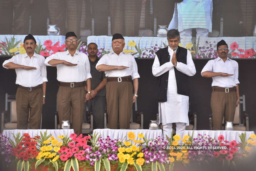 RSS celebrates Vijayadashami Utsav in Nagpur