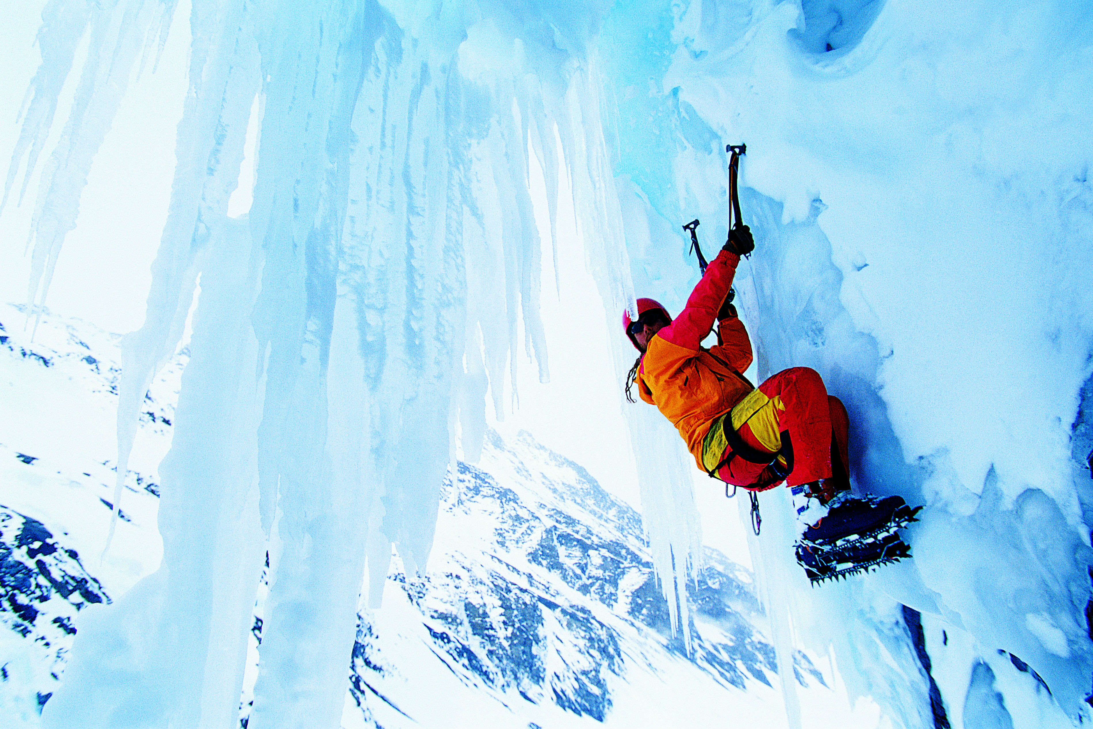 You like extreme sports. Ледолазание (айс-Климбинг). Альпинизм.