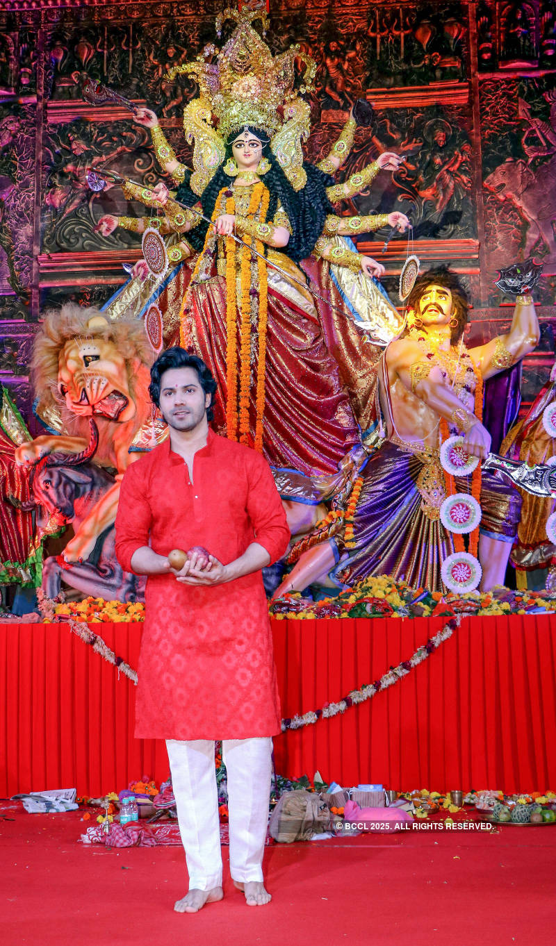 B-Town celebs soak in Durga Puja festivities